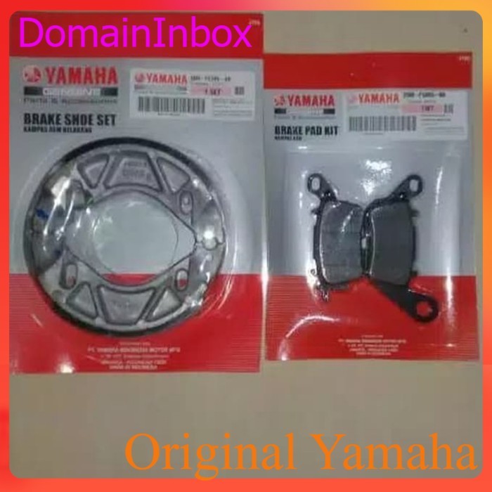 KAMPAS REM DEPAN BELAKANG YAMAHA MIO M3 BARANG ORI YGP