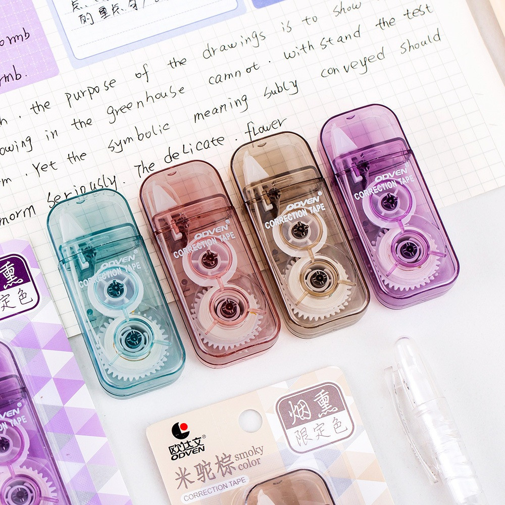 

TTT Correction Tape Smoky Color 3 Meter Students Stationary School Supplies Multiple Color 3M Penghapus Pena Roll Kertas