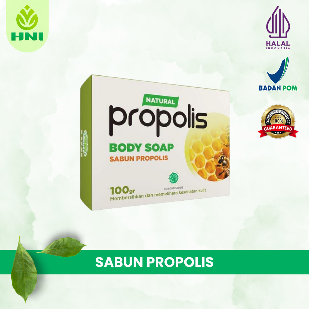 

Sabun Propolis - Herbal Kecantikan Alami - HNI BPOM