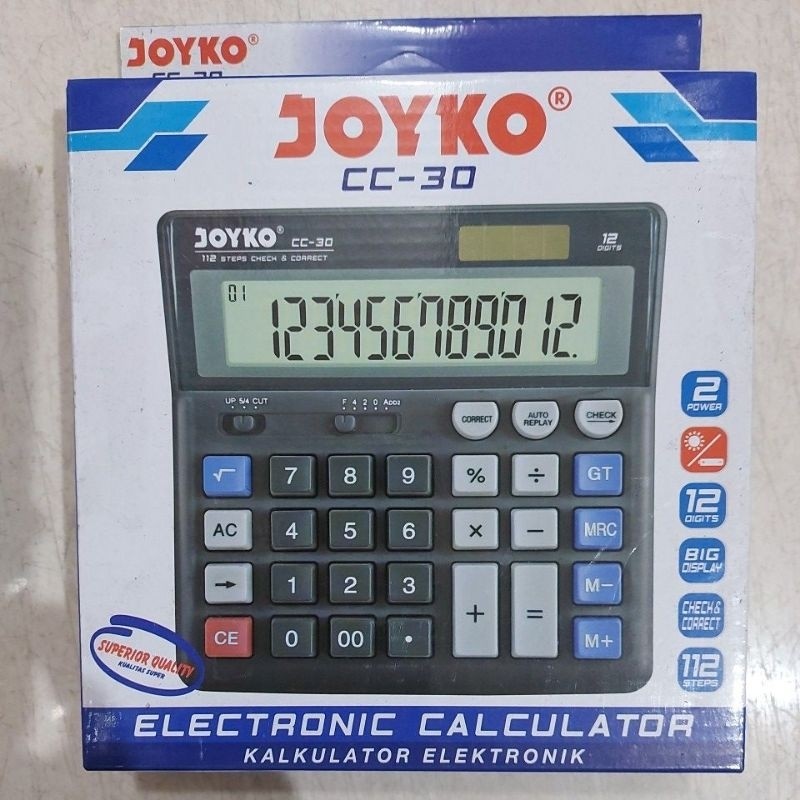 

Calculator CC - 30 Joyko