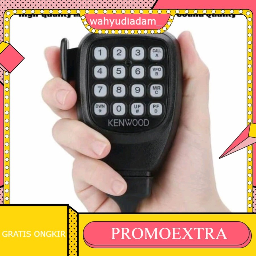 Mic Rig KENWOOD TM271 TM281 TM-271 TM-281 KMC-32 TM281A Ptt Extramic H