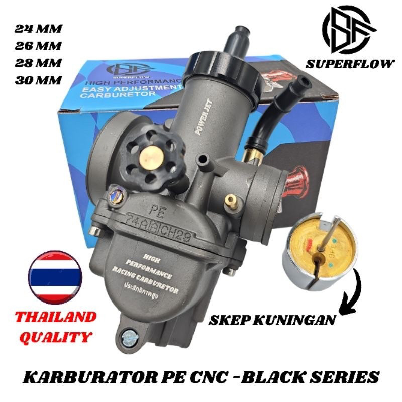ABOLAILSHOP  KARBURATOR KARBU PE 24 26 28 SUPERFLOW - KARBURATOR KARBU PE24 PE26 PE28 SUPERFLOW RACI