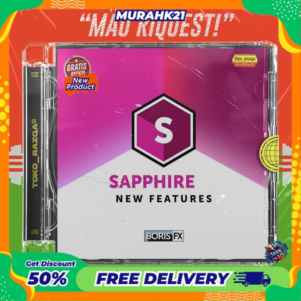 BORIS FX SAPPHIRE 2021 - 2022 FOR AFTER EFFECTS / PREMIERE PRO / PHOTOSHOP / SONY VEGAS / DaVinci Re