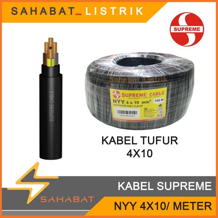 KABEL SUPREME NYY 4X10/ KABEL TUFUR 4X10...