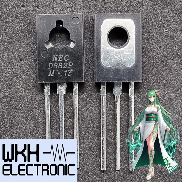 PART TOOLS ORI D882 2SD882 NPN Transistor TO-126 BD12 3A 40V