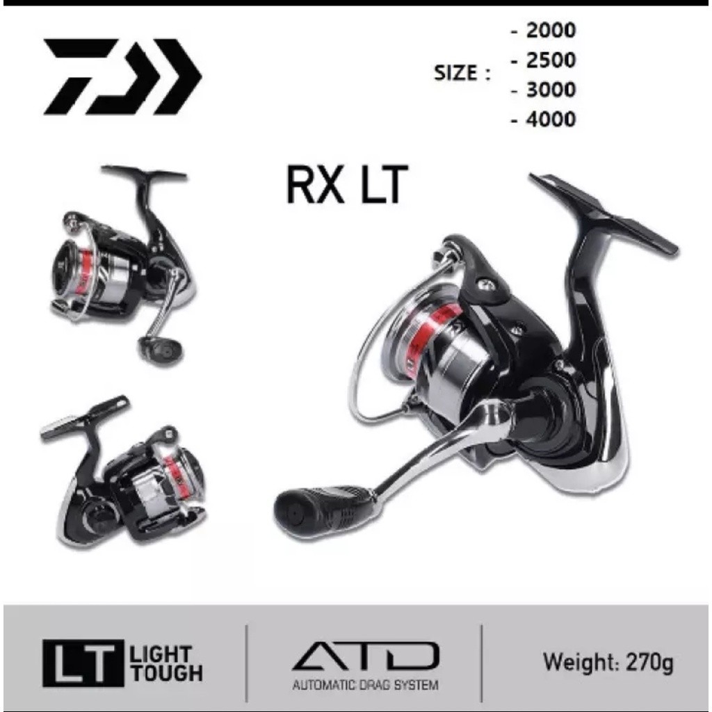 Reel Pancing Galatama Daiwa RR LT 3000-C Original - MahakamMancing