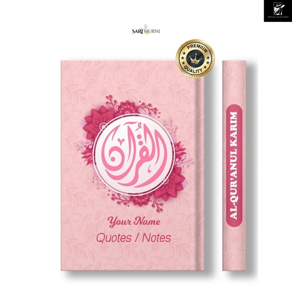 Sari Murni Jakarta - Alquran Custom Nama Terjemahan Perkata Latin Ukuran A5 A6 Nikah DW-137