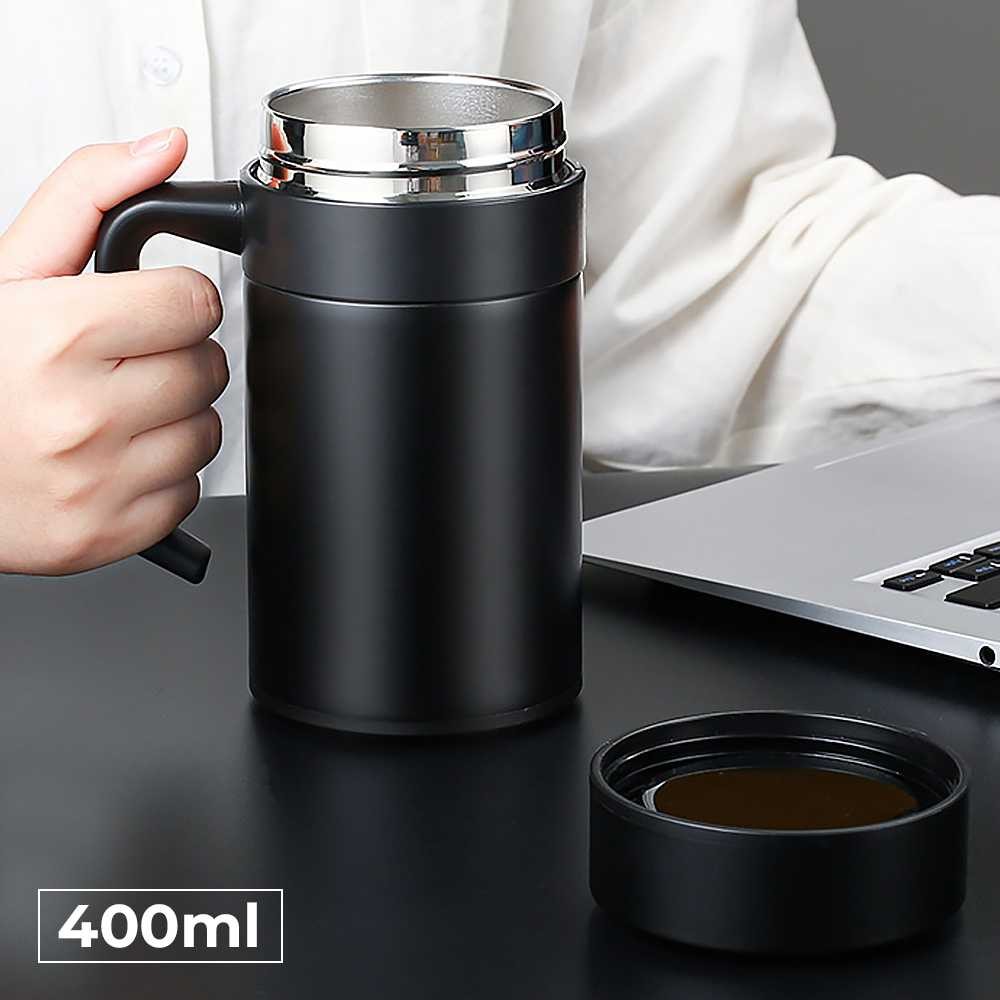 

GIQUA Botol Minum Termos Air Panas Dingin Stainless Steel 400ml - GQY020