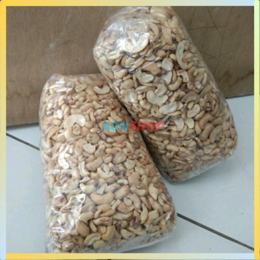 

[AS] Kacang mede patahan pecah 1kg 1 kg mentah