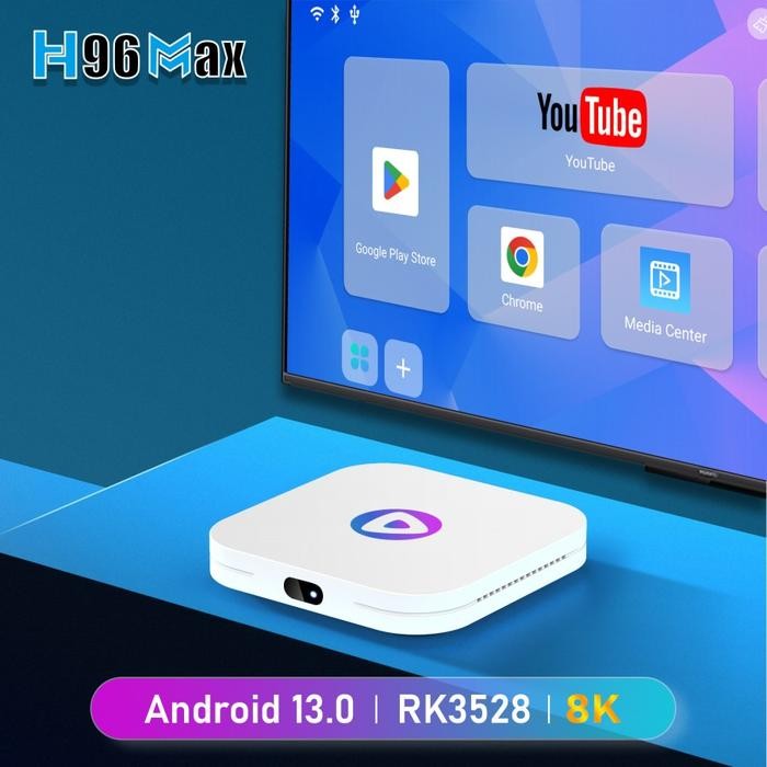 Android Tv Box H96 Max M1 RK3528 64GB/32GB/16GB Android 13 WIFI6 8K - 2GB/16GB