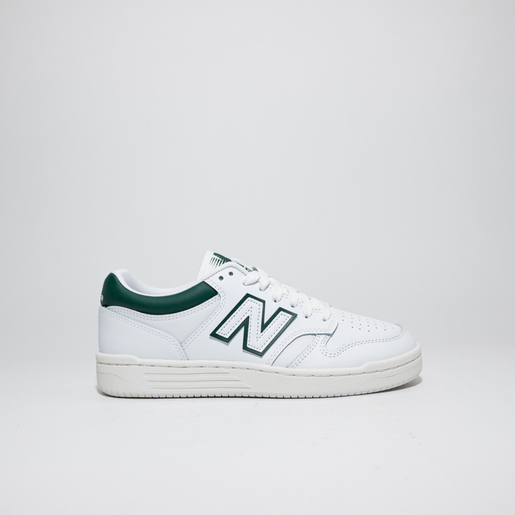 Sepatu Sneakers Pria 480 White/Green (BB480LGT)