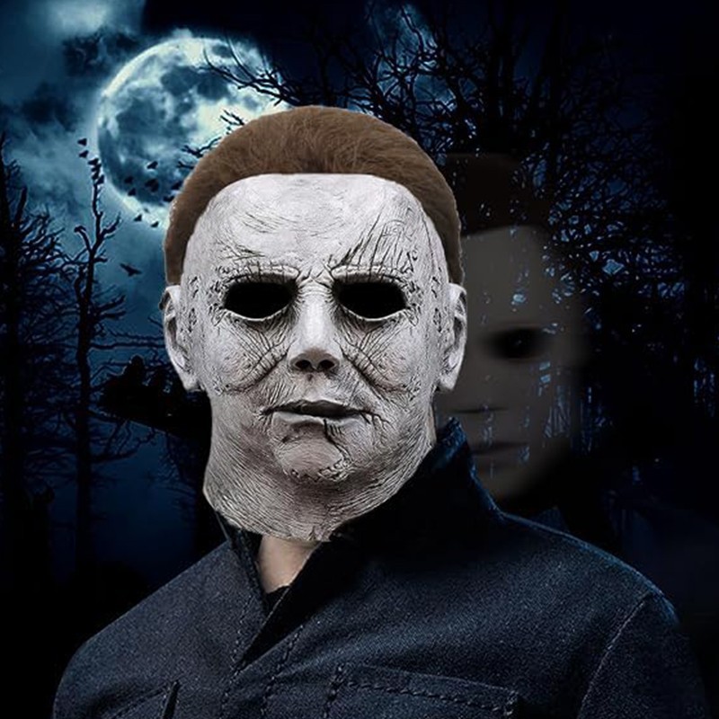 Topeng Halloween Seram Michael Myers Mask Topeng Pesta Halloween / Aneka Topeng Latex
