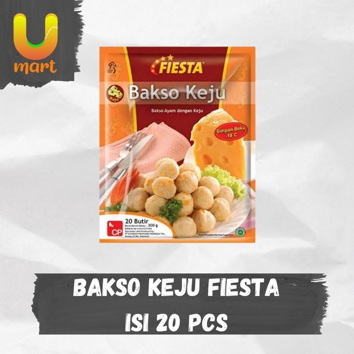 

Bakso Keju Fiesta isi 20 300 gram