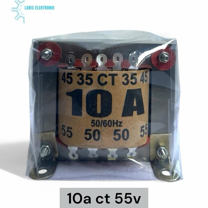 Trafo Travo 10a CT 55v / Travo 10 Amper CT 55 Tembaga murni tanpa campuran / Trafo kualitas terbaik