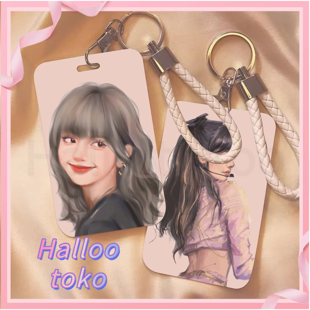 

ID CARD HOLDER MOTIF KAWAII TEMPAT KARTU PHOTOCARD PHOTO CARD Pelindung + Tali Hadiah Yang Dipesan Bisa Mengustomisasi Pola/pattern (gambar) Jika Pemesanan Lebih Dari 5 Buah,Anime-asi Lisa dari girl group Korea Selatan