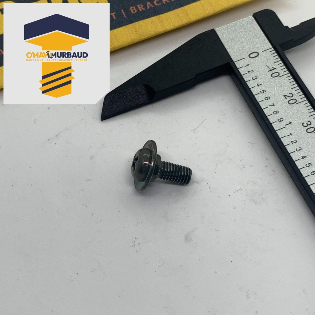 BOLT SCREW PAN M5X12 baut 8 BAUT COVER BODY HONDA