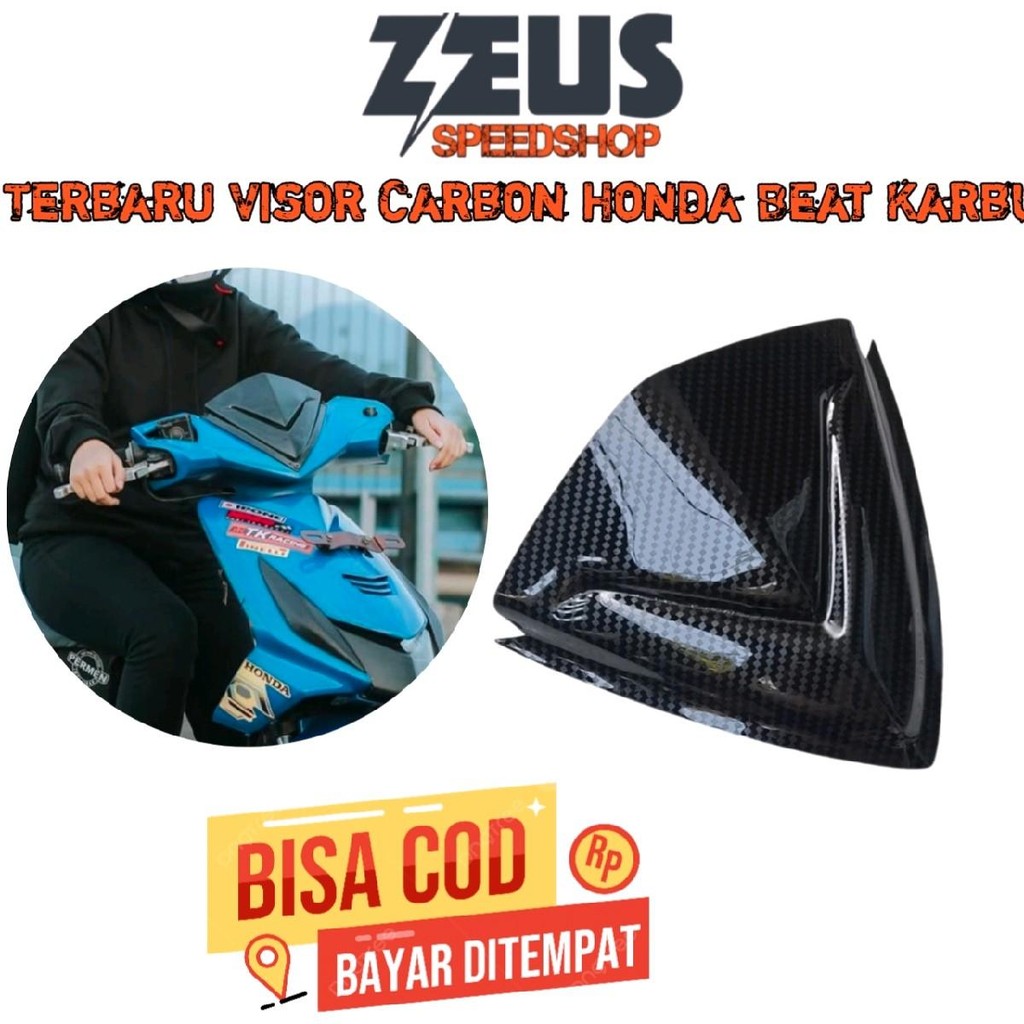 TERBARU VISOR BEAT KARBU - VISOR BEAT KARU - VISOR HONDA BEAT KARBU - VARIASI VISOR BEAT KARBU Motor