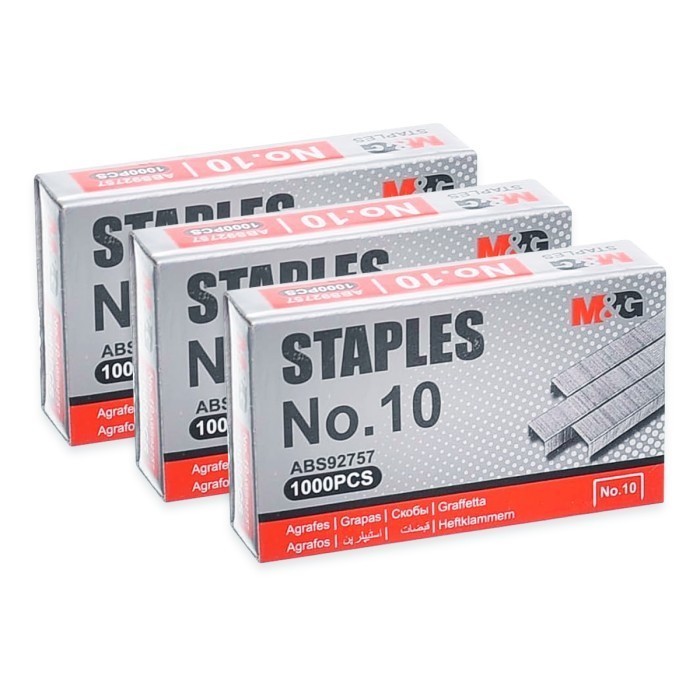 

Refill Isi Stapler Stapler No.10 ABS92757 No. 24/6 ABS92758