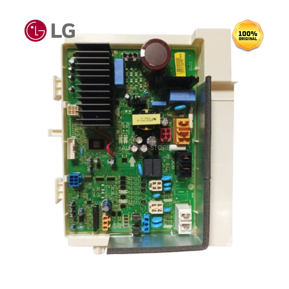 MAIN UNIT POWER MESIN CUCI FRONT LOAD LG F1014 F1014NTGW