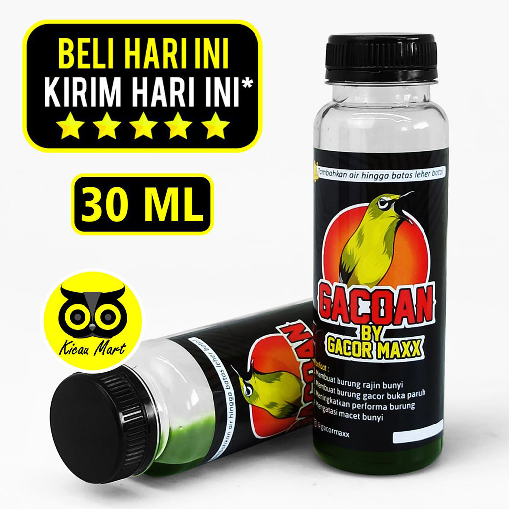 KICAU MART DOPPING GACOAN VITAMIN TAMBAHAN BURUNG PLECI GACOAN BY GACOR MAXX DOPING BURUNG PLECI GAC