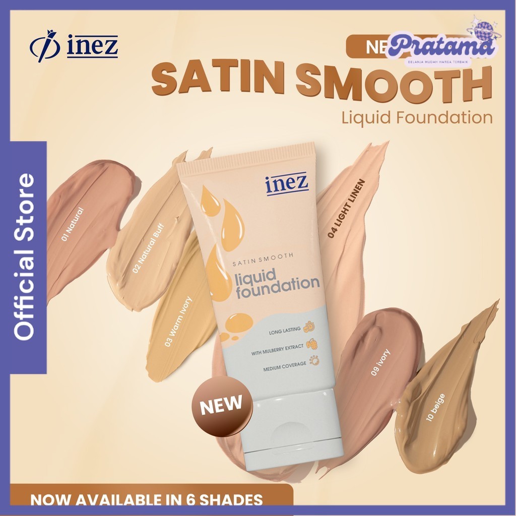 INEZ Cosmetic Inez Satin Smooth Liquid Foundation