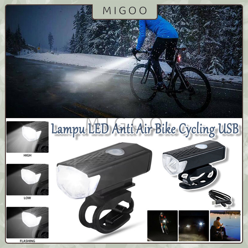 Lampu Depan Sepeda LED / Lampu Sepeda LED / Lampu Depan Sepeda