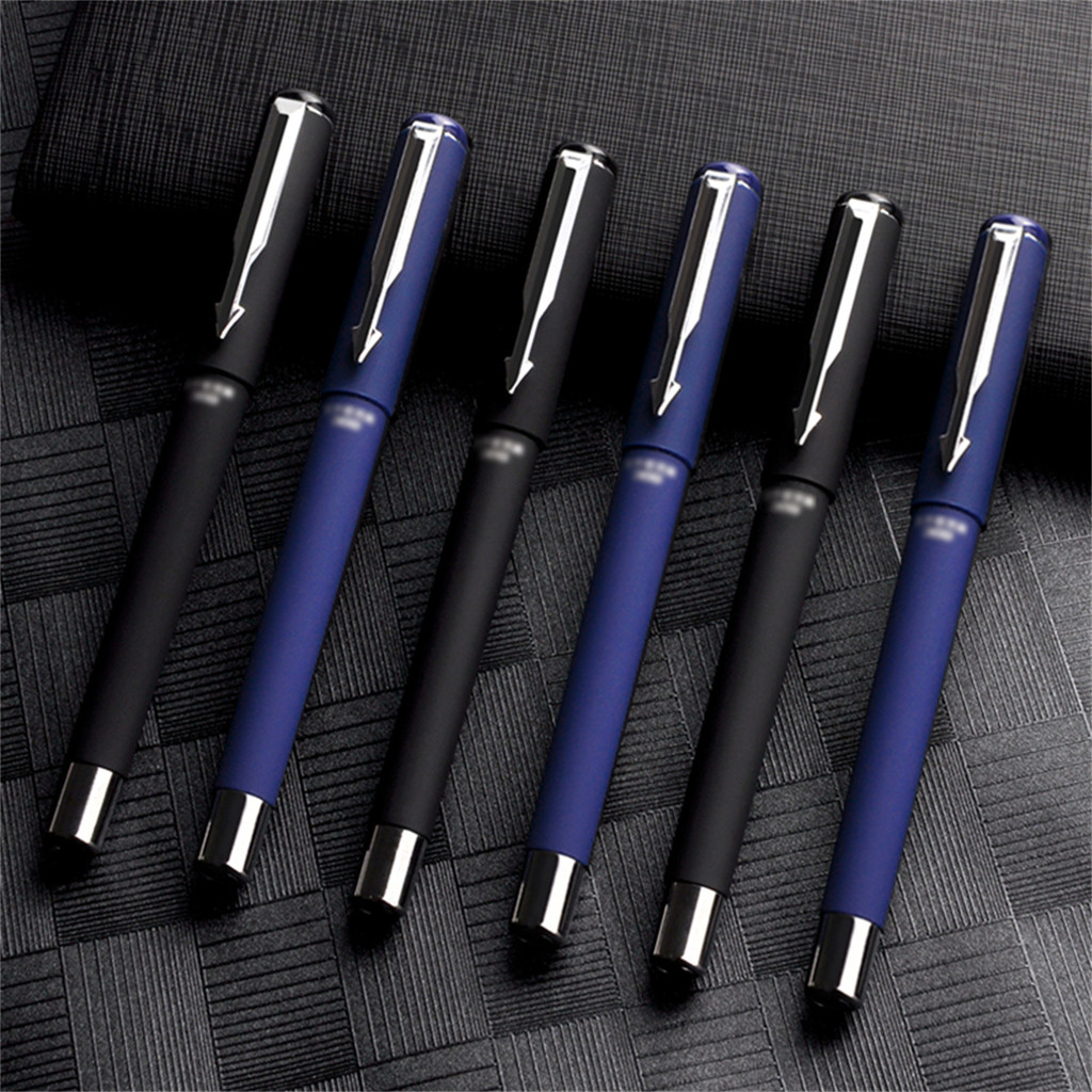 

WQN frosted rolling ball neutral pen -0.7mm pen tip soft and smooth, high-quality ink signature pen,office carbon black blue pen