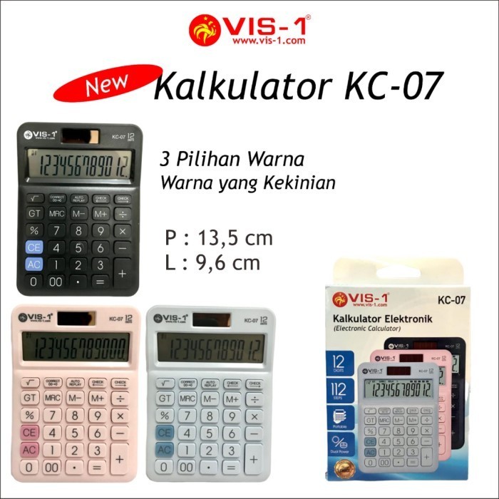 

[SG] CALCULATOR/KALKULATOR VIS1 KC07