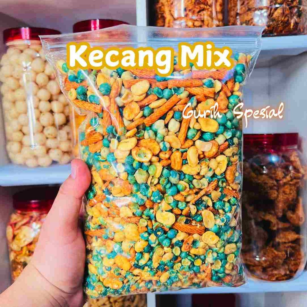 

KACANG MIX/KACANG CAMPUR 500gr / MIX / KACANG JAIPONG MIX / SNACK KILOAN