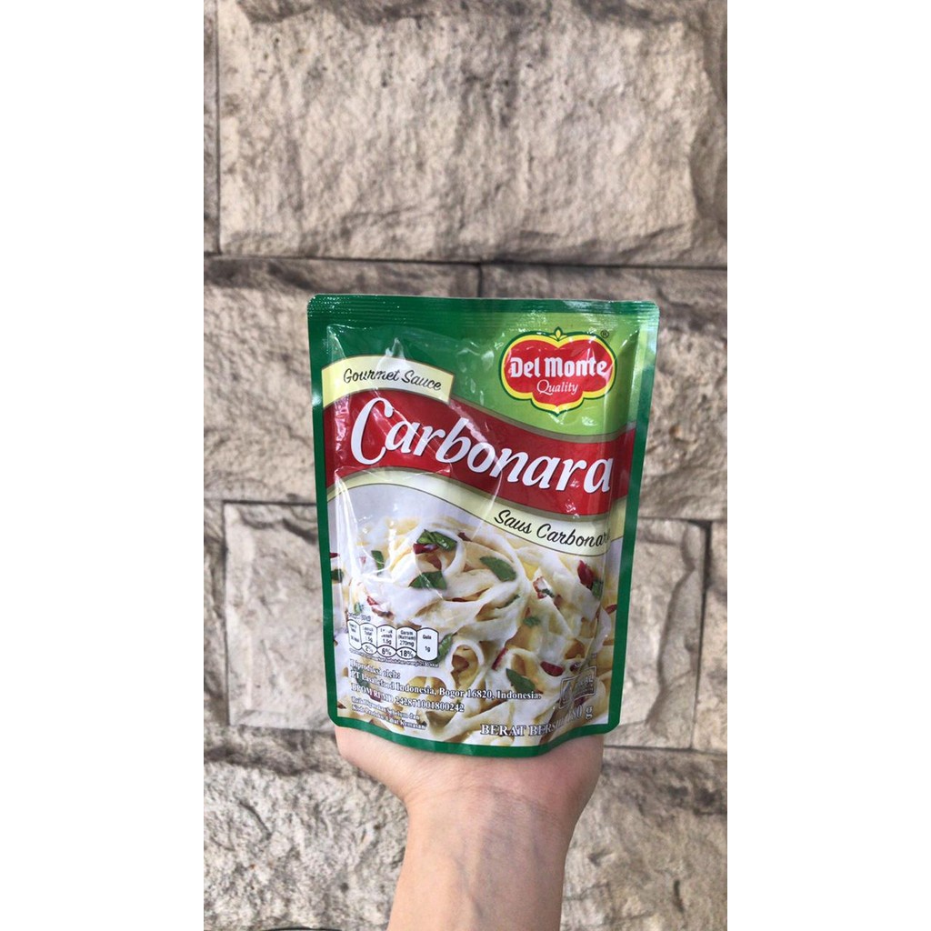 

Delmonte carbonara 180g