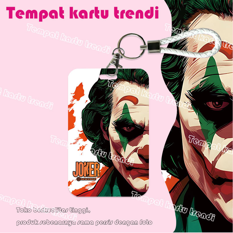 

ID Card Holder, Tempat Kartu Joaquin Phoenix Joker, Cocok untuk Kantor/Sekolah, Kartu Pelajar/Kartu Transportasi, Kartu Akses, KTP, Flazz, Kartu Kredit Elektronik dan Uang Elektronik.