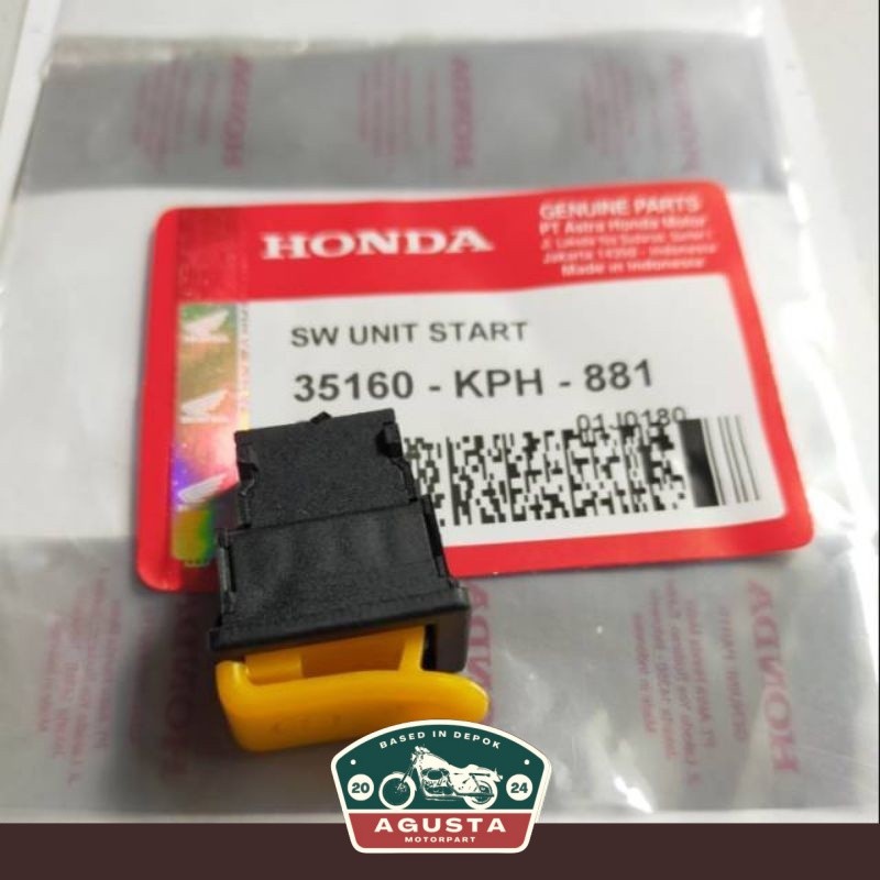 Tombol klakson supra x 125 beat karbu vario 110 karbu spin smash shogun KPH Kualitas Original