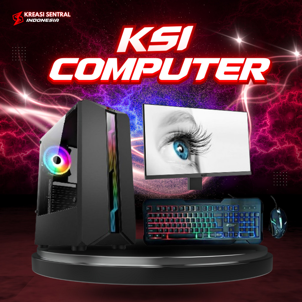 PC Gaming Editing core i7 Ram 16GB | Ssd 256GB | VGA 4GB |