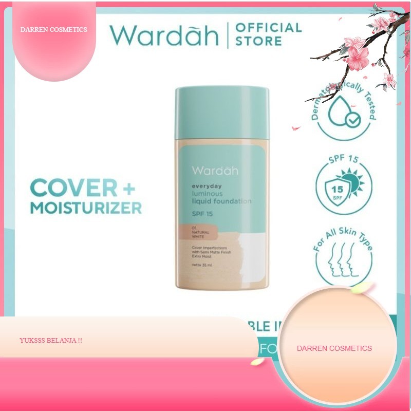 Wardah Luminous Liquid Foundation