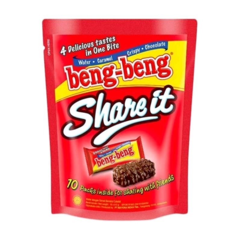 

Beng-beng Share It 95gr (ISI 10 × 9.5gr) BT21 / Original