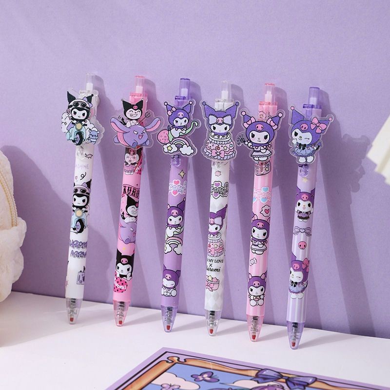 

#️⃣ PULPEN SANRIO MEKANIK 3D KUROMI/CINNAMOROLL/PEN GEL MODEL CETEK KLIK SANRIO/CINNAMOROLL Y3361
