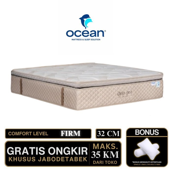 Kasur Springbed Ocean Orto Pro 160x200 - KASUR AJA