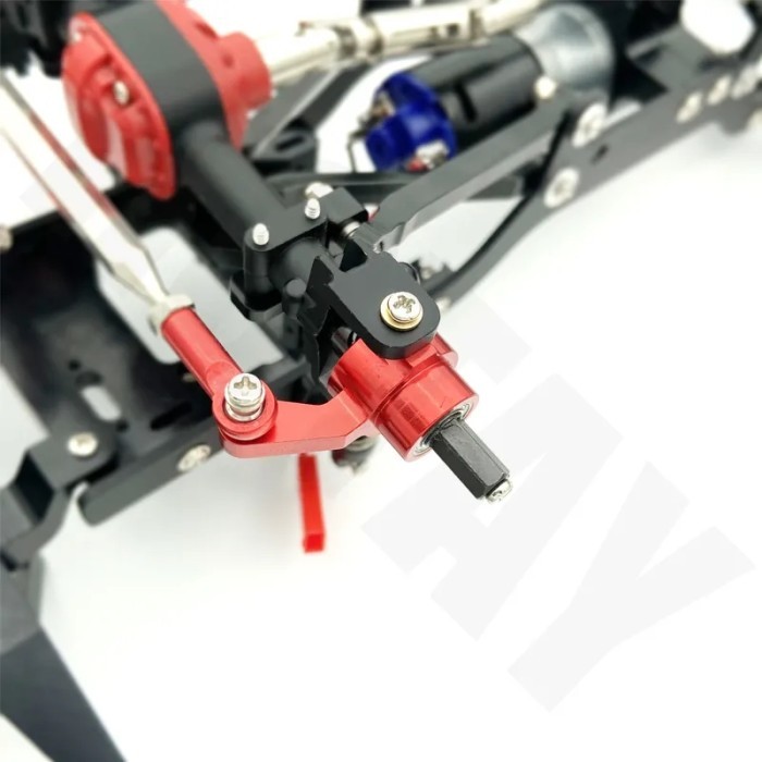 Knuckle set bearing bushing RC MN WPL - Abu-abu