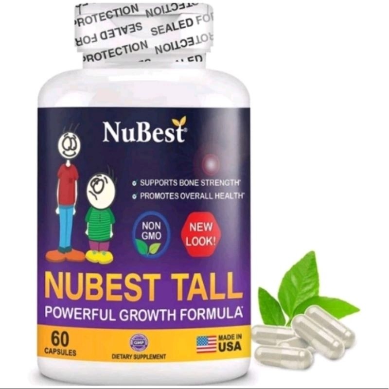 Nubest Tall 10+ Teens Powerfull Growth Suplemen Peninggi Badan Anak