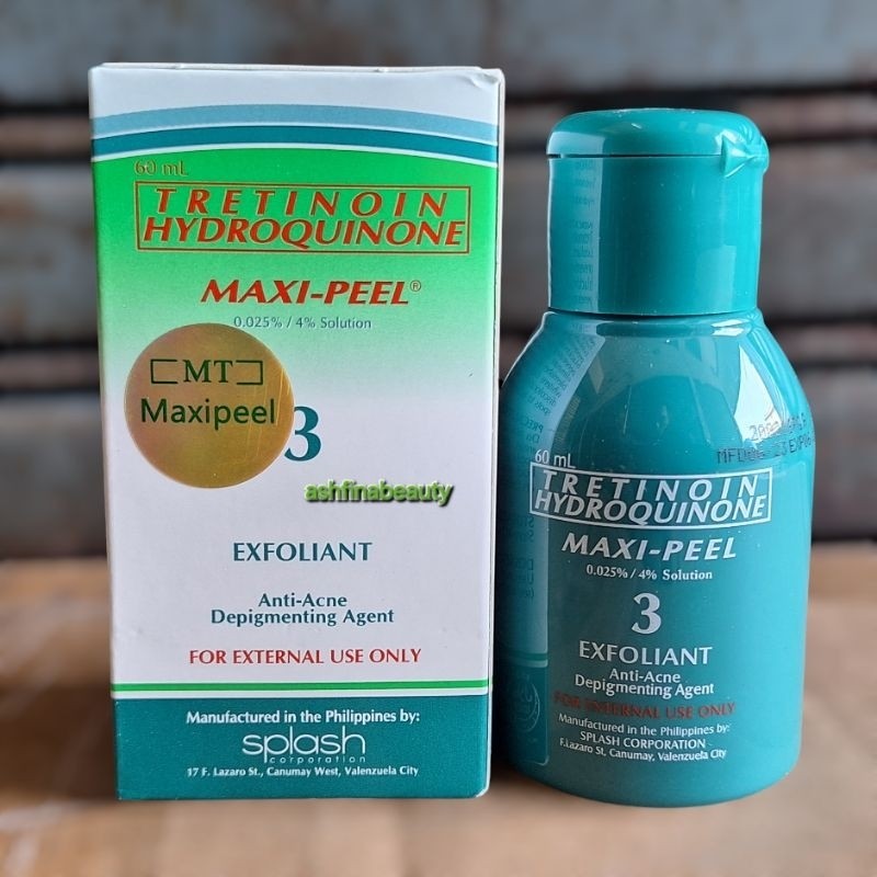MAXI-PEEL TRETINION HIDROQUINONE PHILIPINE ORIGINAL