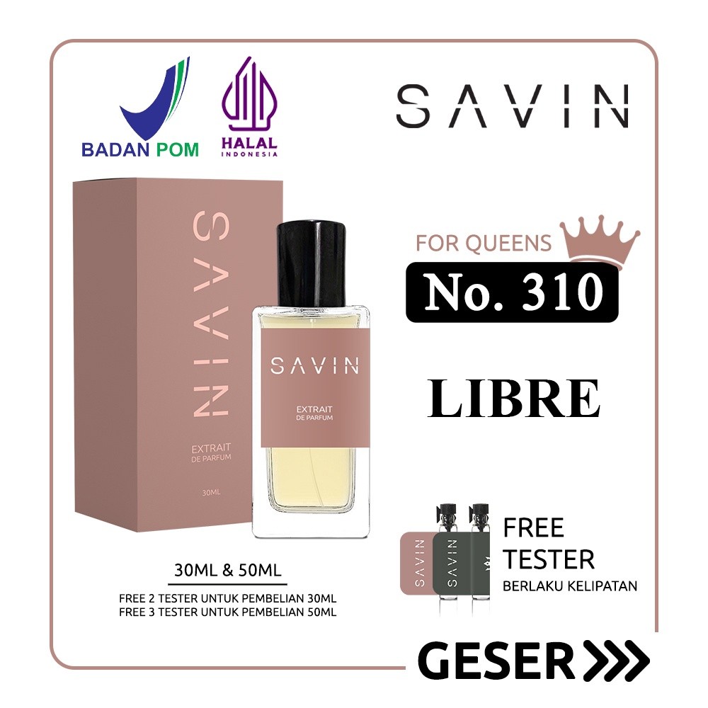 SAVIN PARFUM No. 310 LIBRE | PARFUME WANITA TAHAN LAMA | PARFUM JAYROSE | HMNS | SAFF & CO | OCTARIN