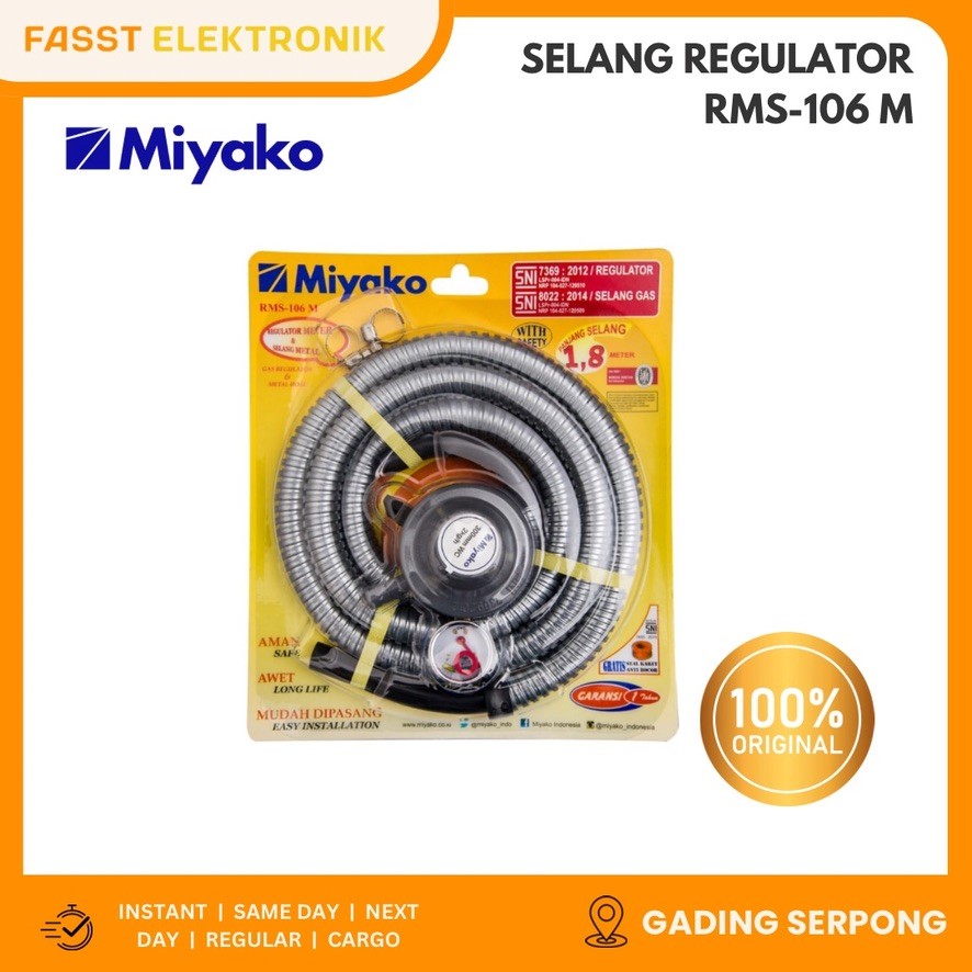 MIYAKO Regulator Gas RMS-106 M