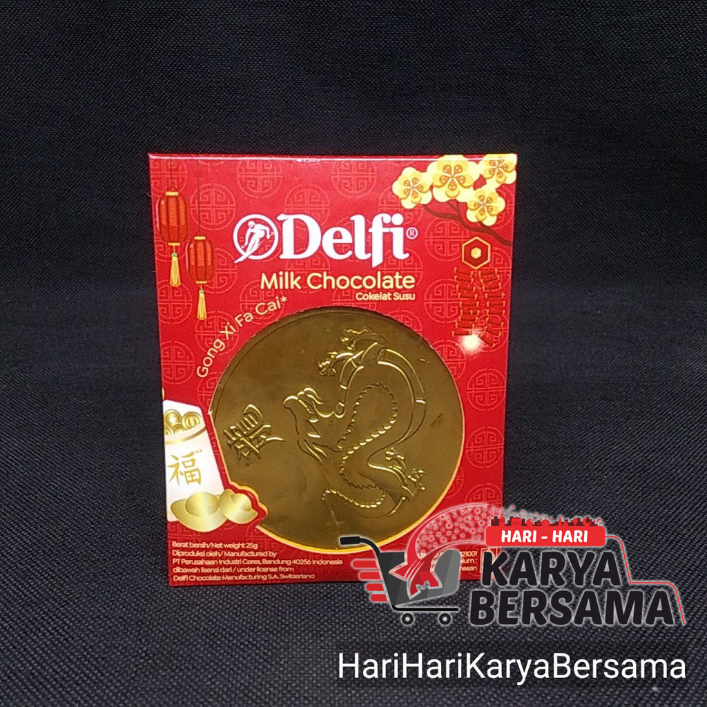

DELFI MILK CHOCOLATE GONG XI FA CAI 25GR