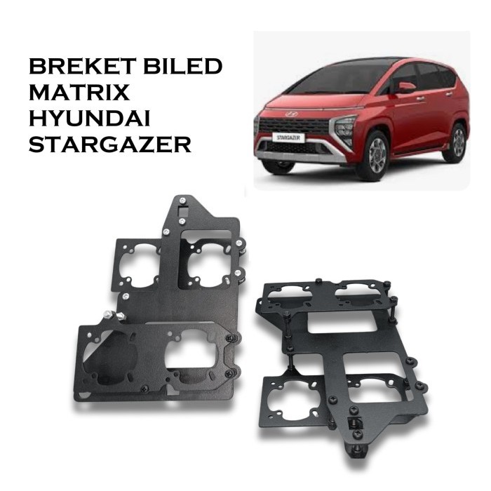 Breket Biled matrix STARGAZER hyundai bracket bi led headlamp 1.5 inch mobil