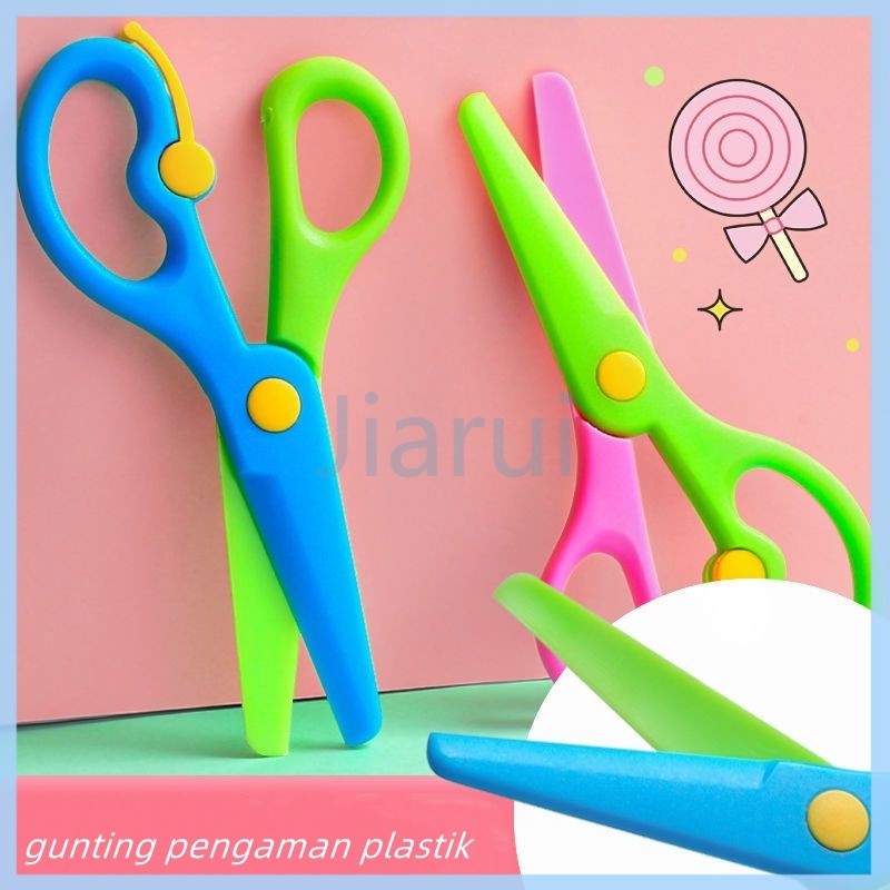 

Jiarui Gunting Pengaman Plastik/GUNTING KERTAS/GUNTING KERTAS MINI keselamatan