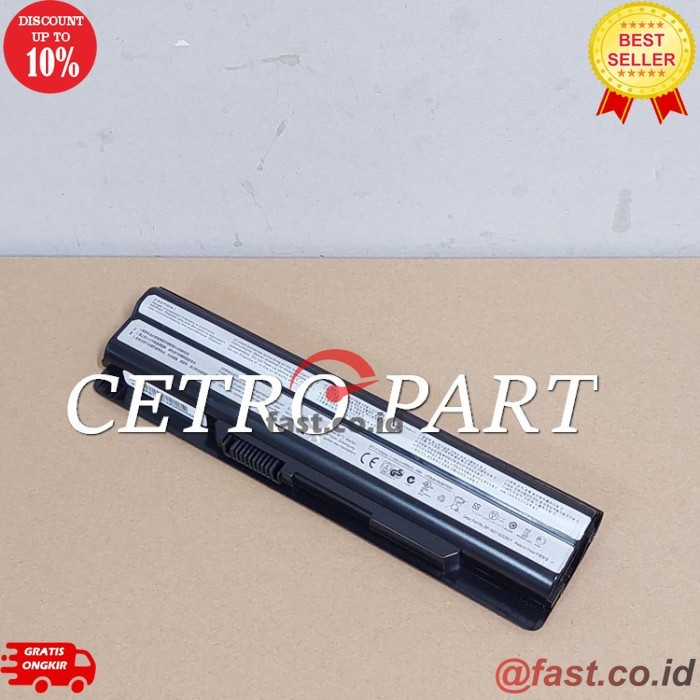 FAST CO ID Baterai MSI BTY-S14 For GE620 GE70 GE60 FX600 CX70 CR41 P60 GP70 -NEW