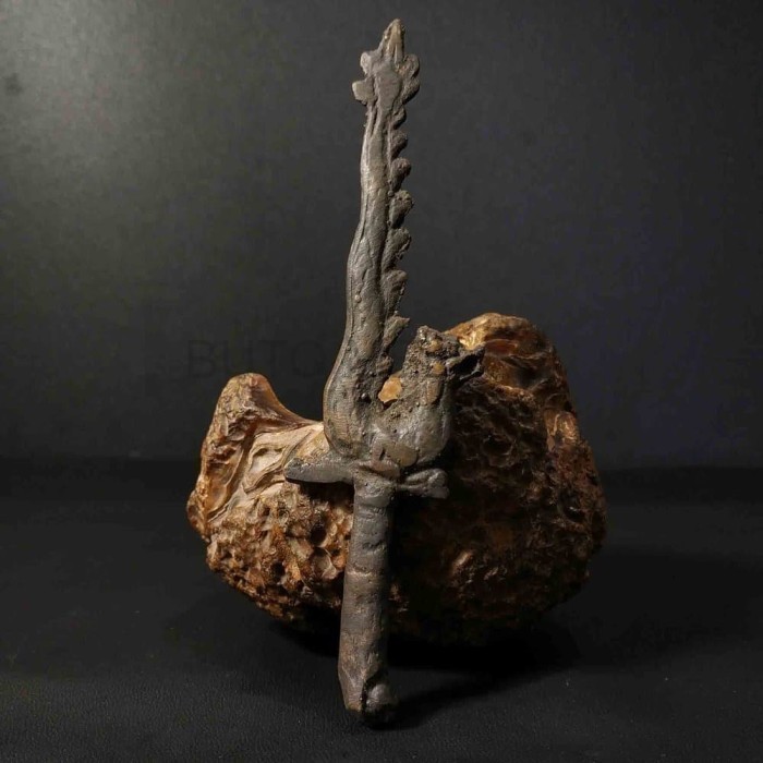 Keris Naga Kikik Lawas Antik Unik Murah BM12333