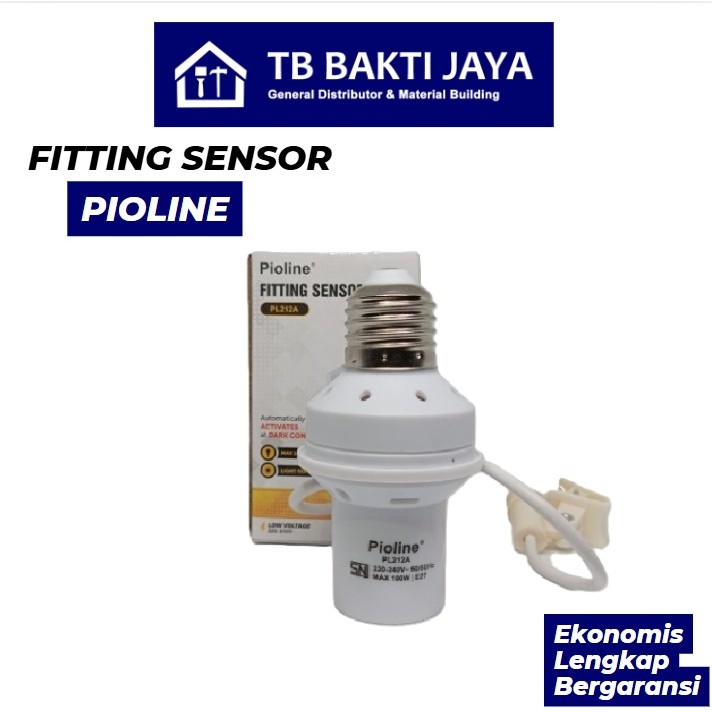 Fitting Sensor Lampu / Fitting Lampu / Fitting Sensor Otomatis Pioline