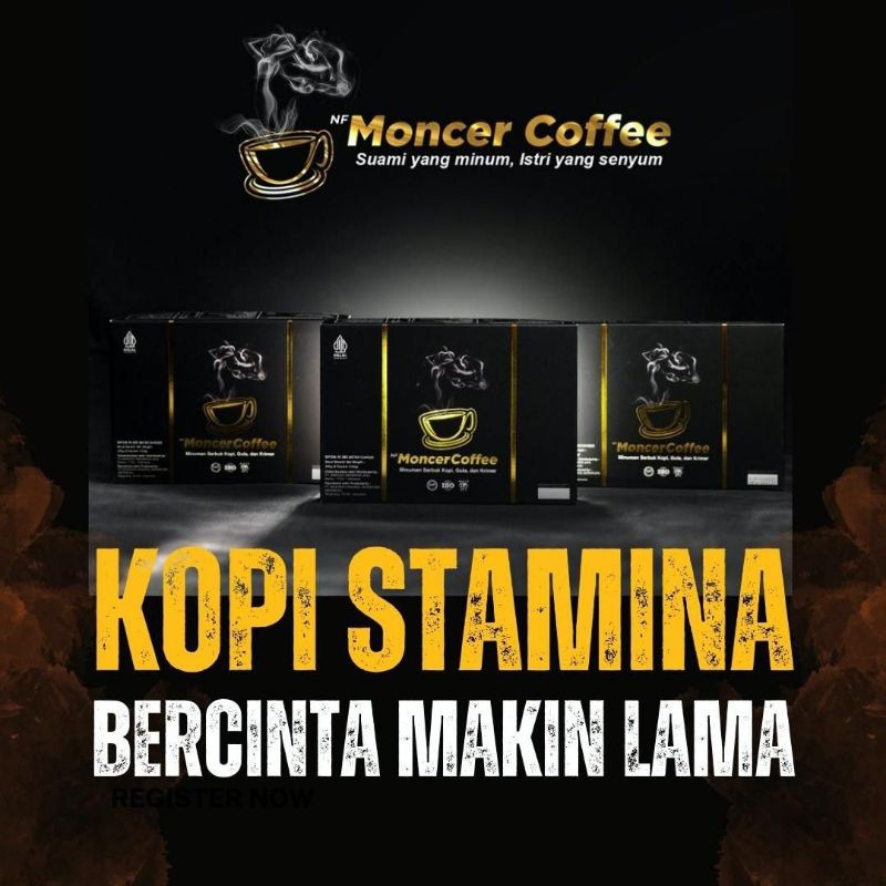 

Monceer Coffee Original Kopi Stamina Pria 100%Herbal Menambah Kekuatan Dijamin BPOM HALAL | BISA COD