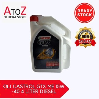 OLI CASTROL GTX ME 15W-40 4 LITER DIESEL
